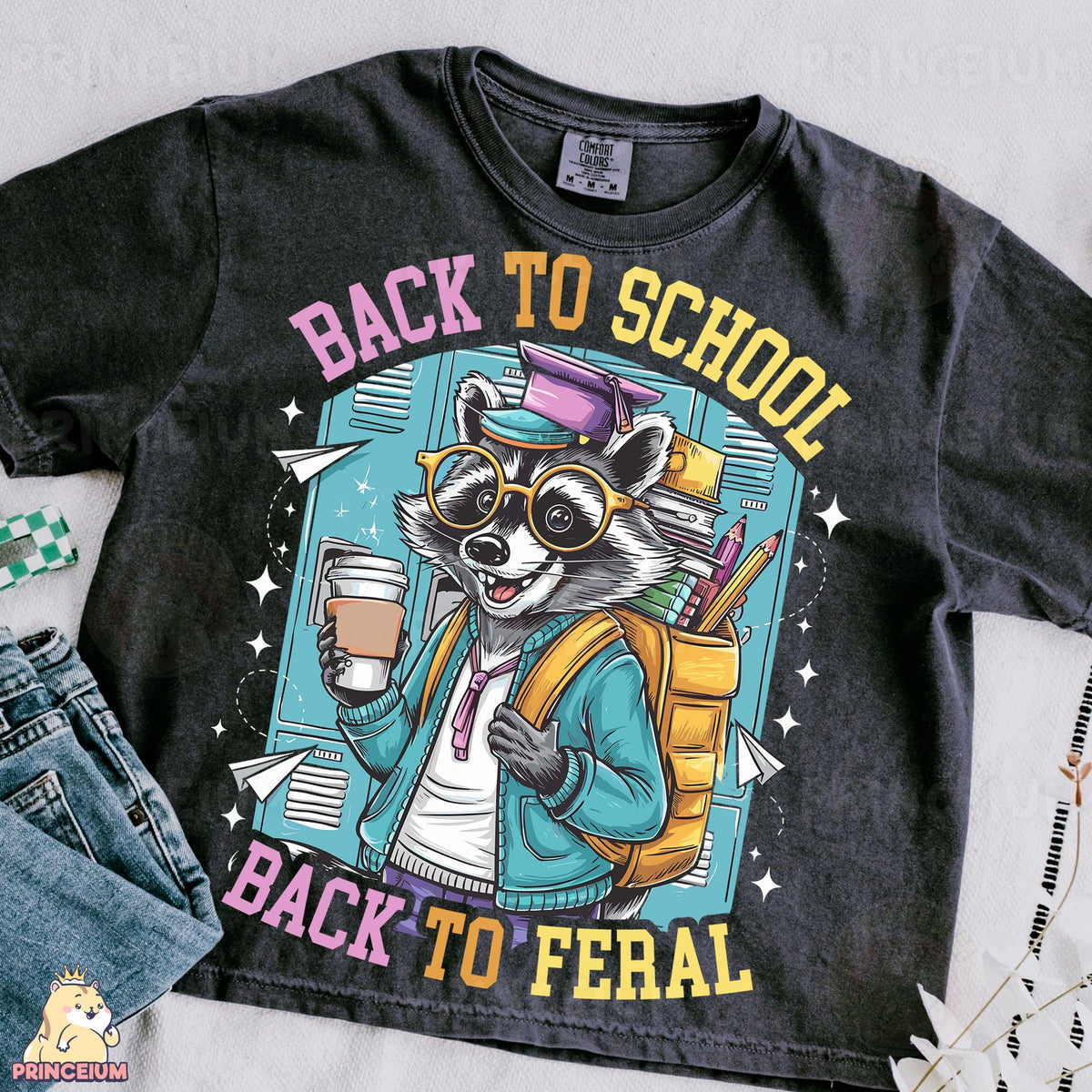 Back to School Feral Raccoon