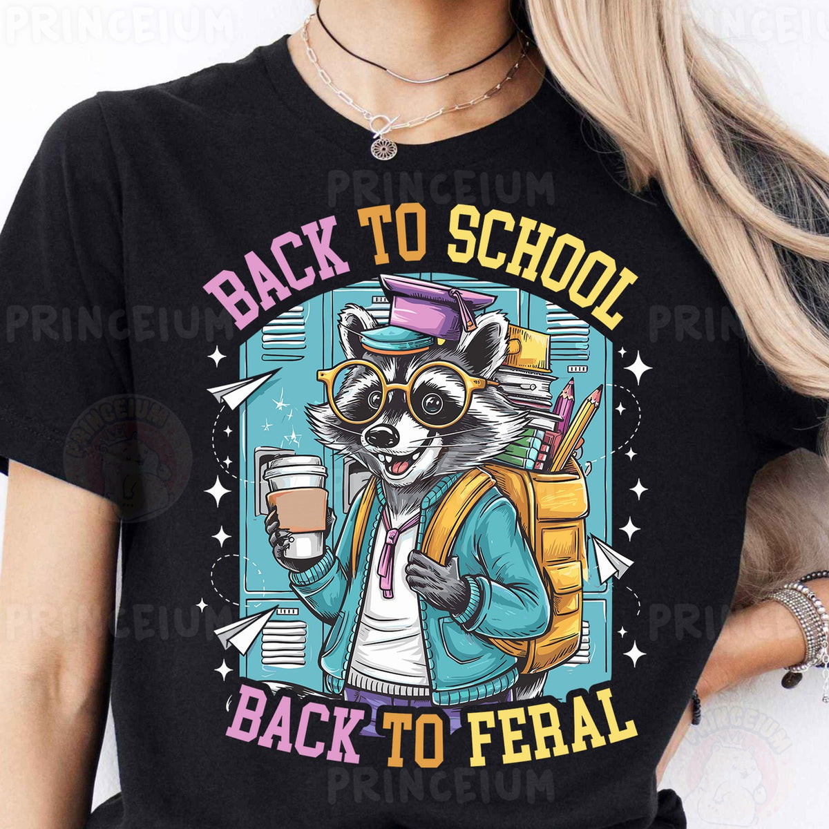 Back to School Feral Raccoon