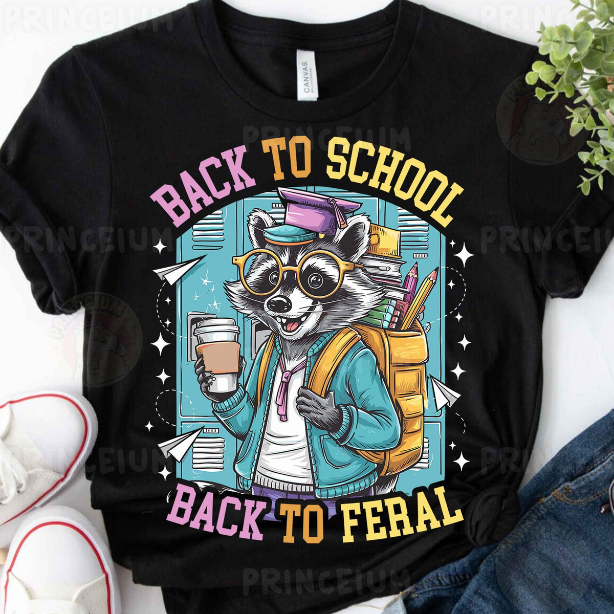 Back to School Feral Raccoon