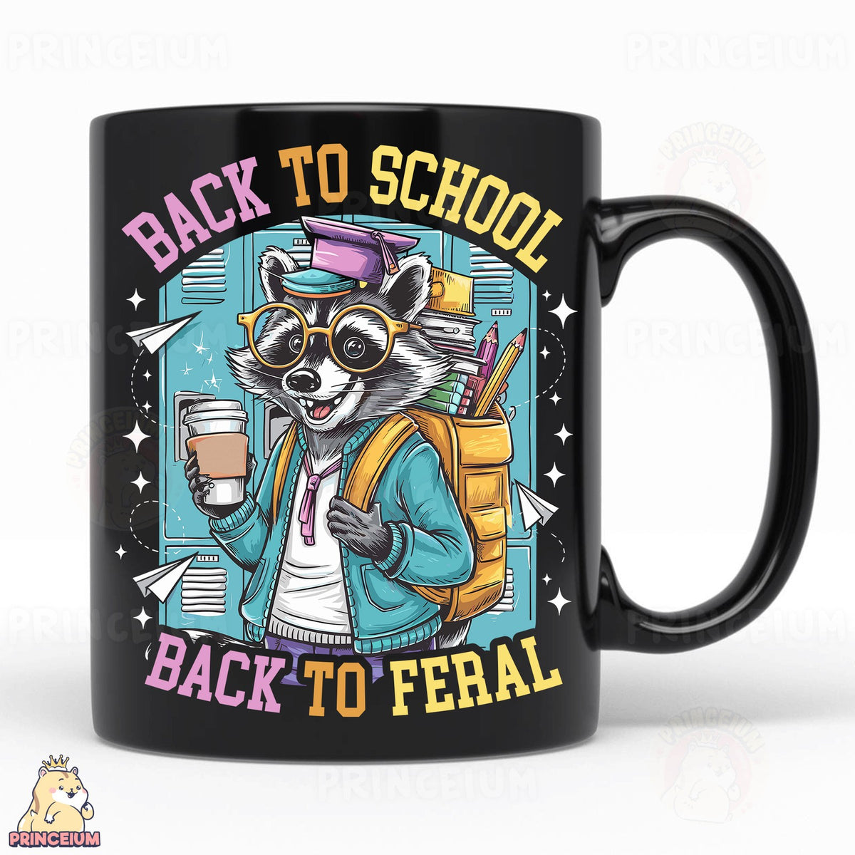 Back to School Feral Raccoon