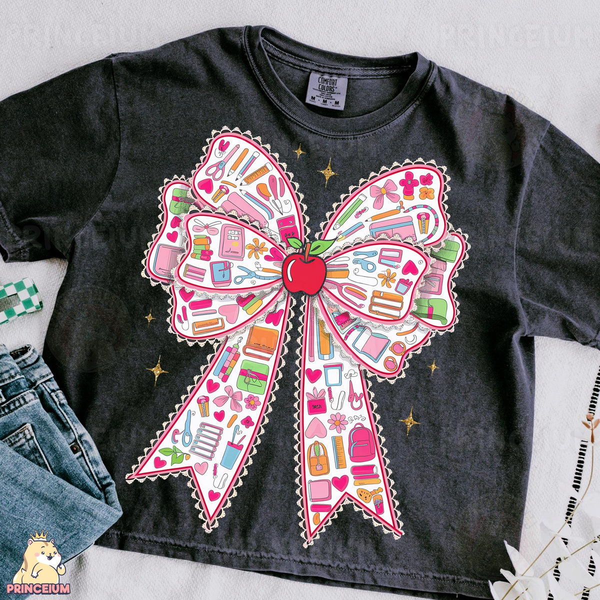 Coquette School Supplies Bow
