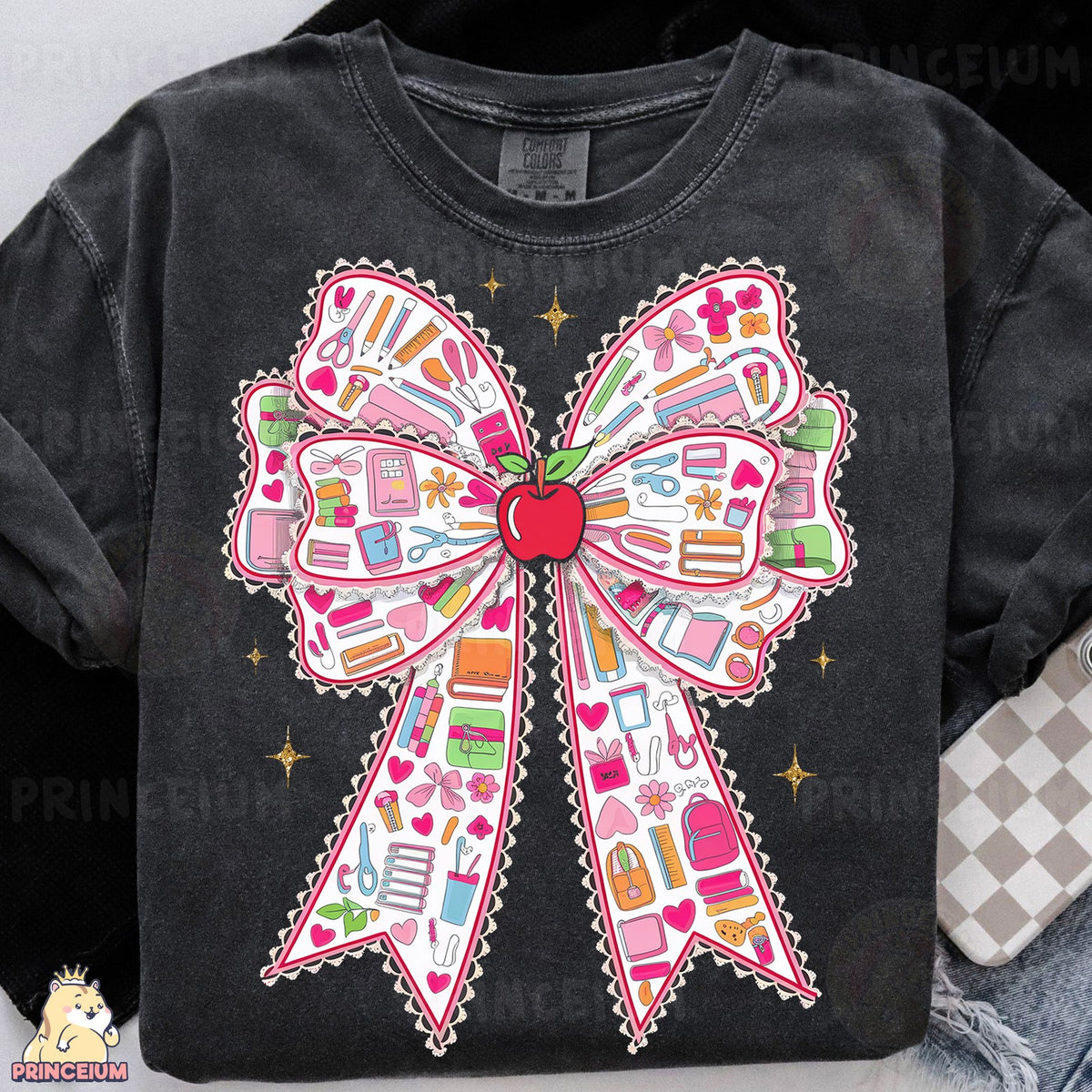 Coquette School Supplies Bow