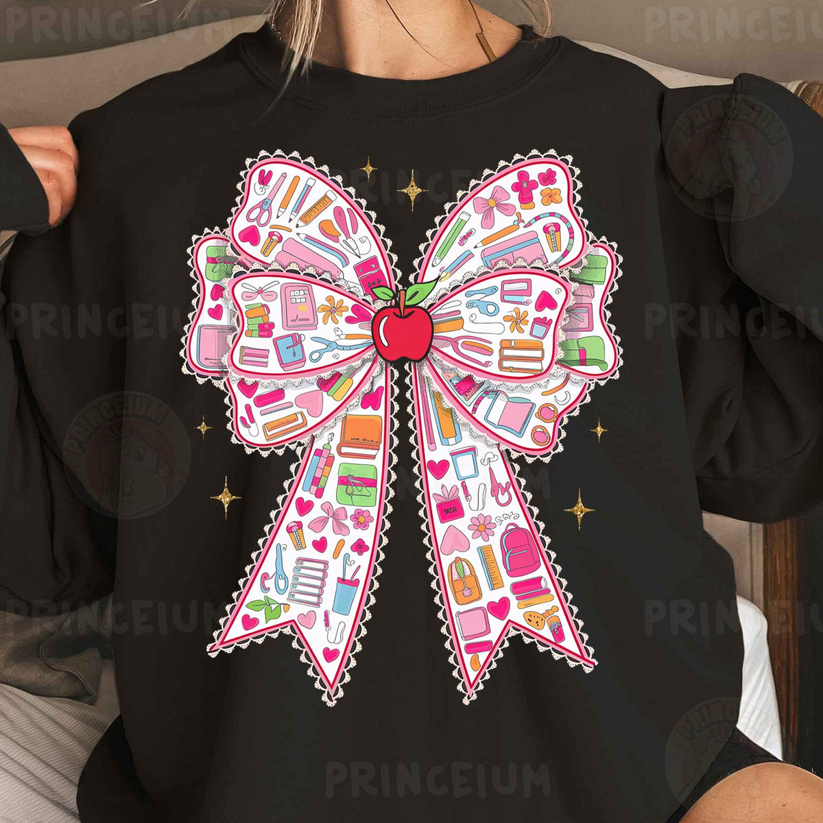 Coquette School Supplies Bow