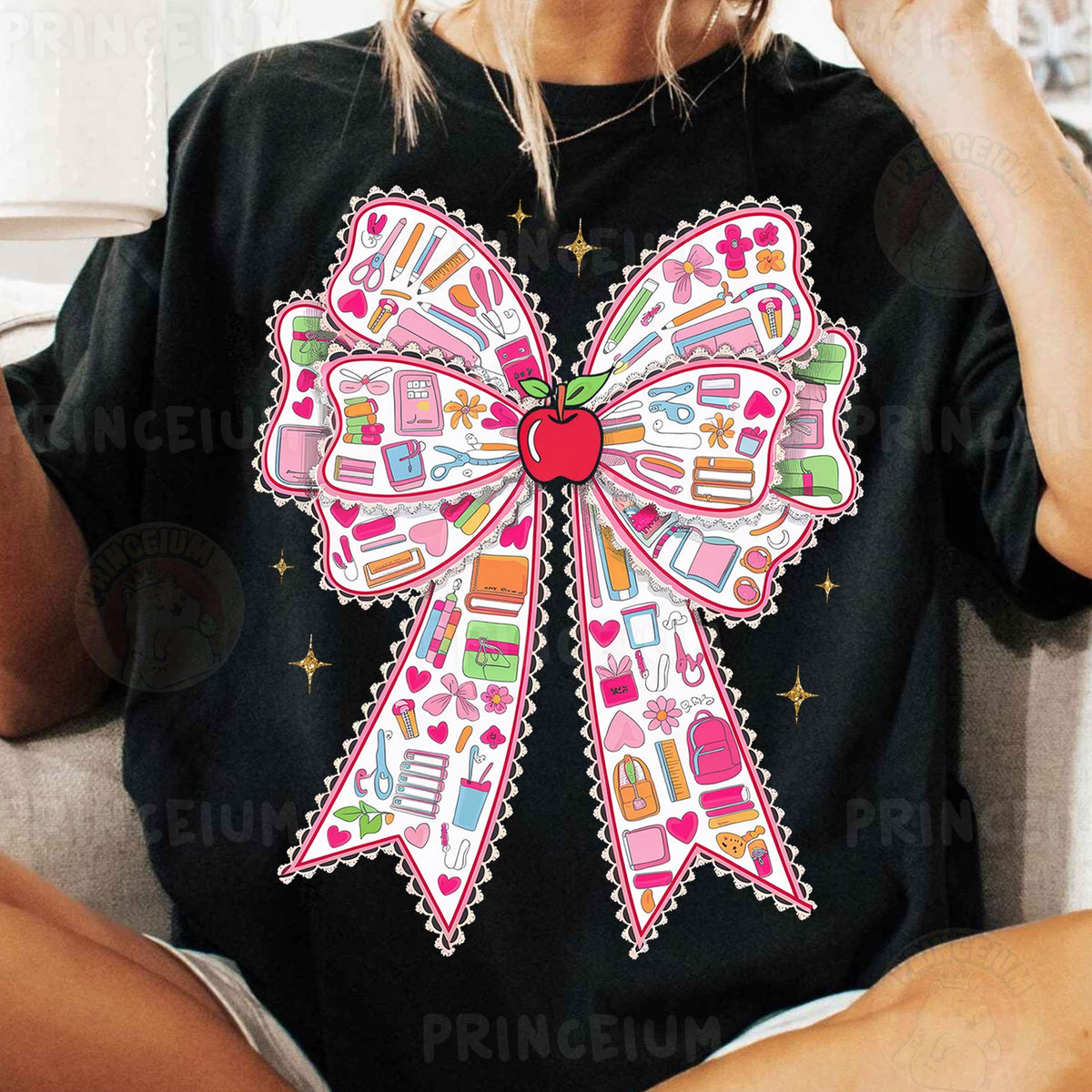 Coquette School Supplies Bow