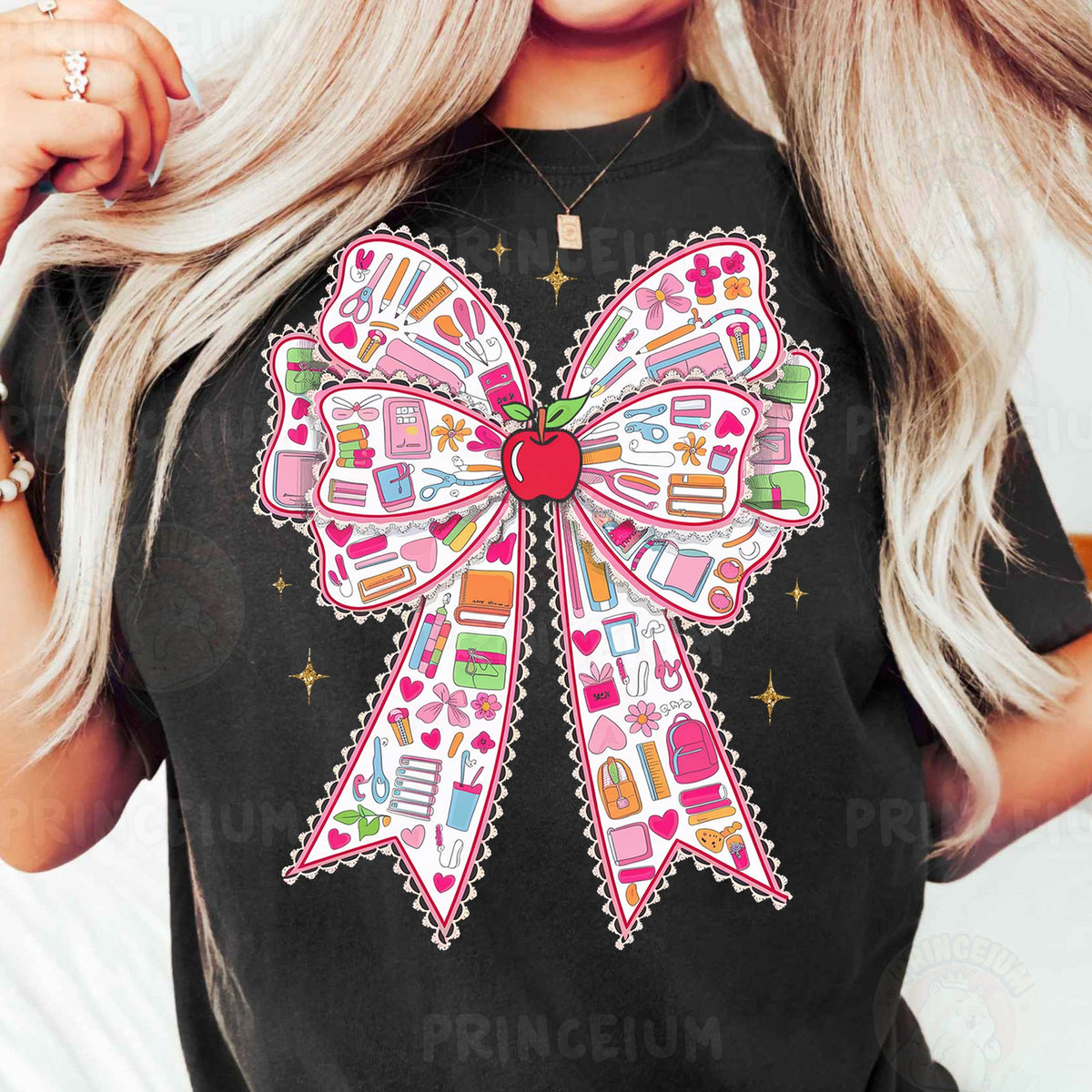 Coquette School Supplies Bow