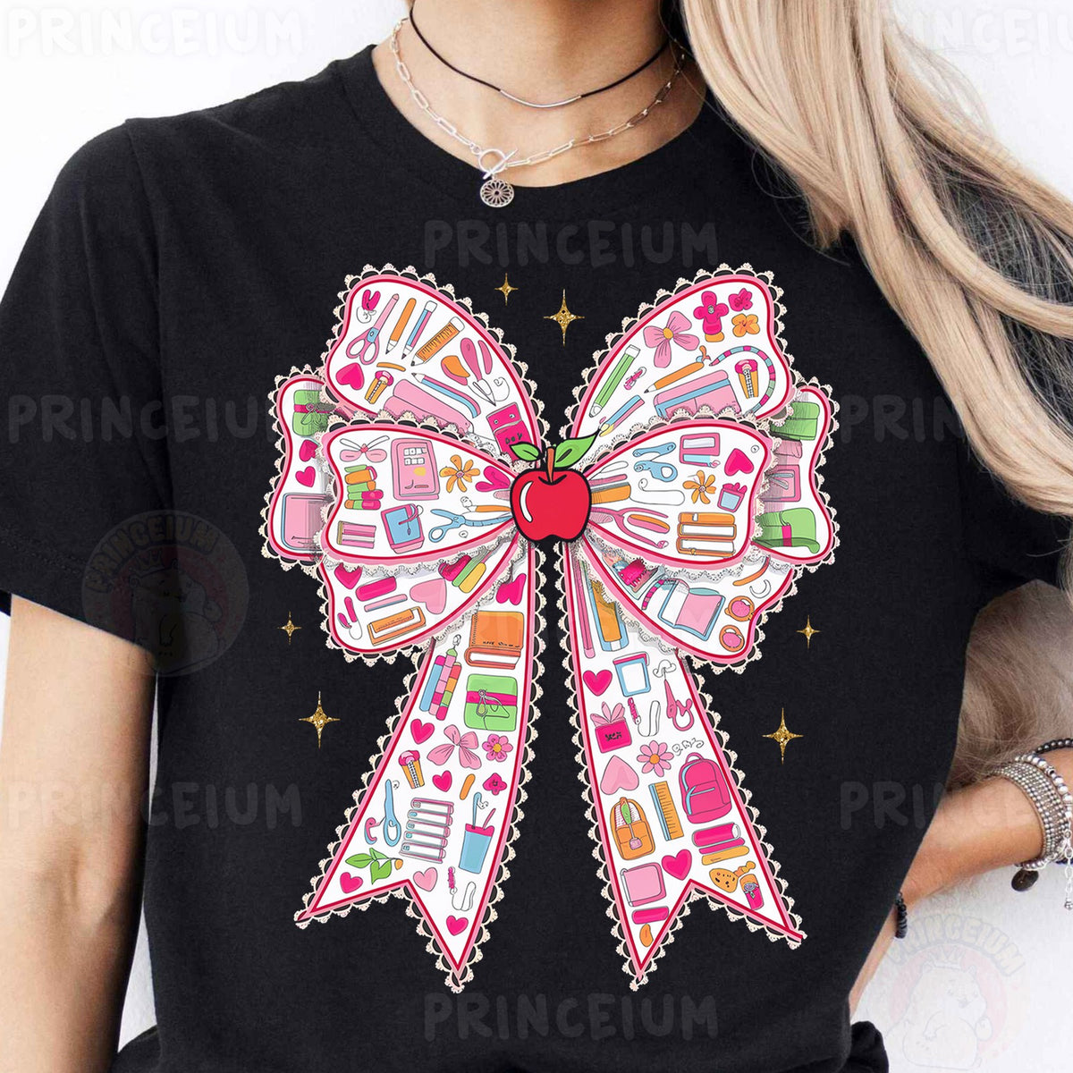 Coquette School Supplies Bow