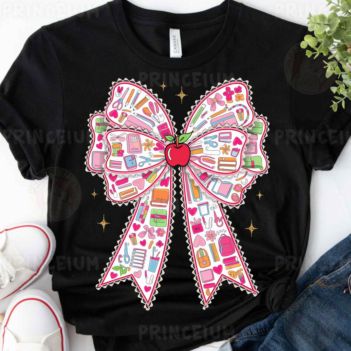 Coquette School Supplies Bow
