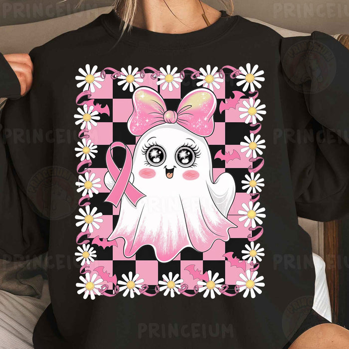 Breast Cancer Boo Ghost