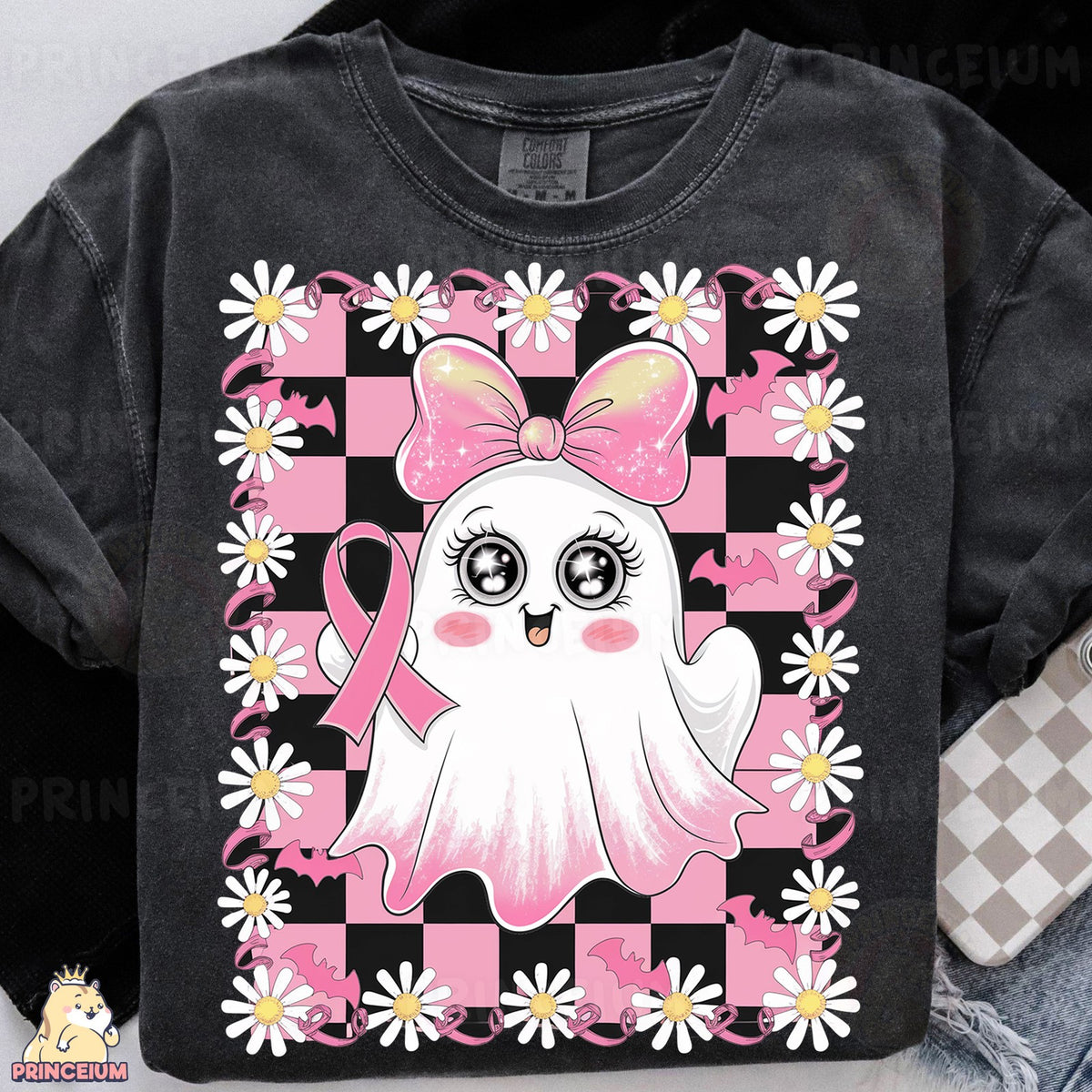 Breast Cancer Boo Ghost