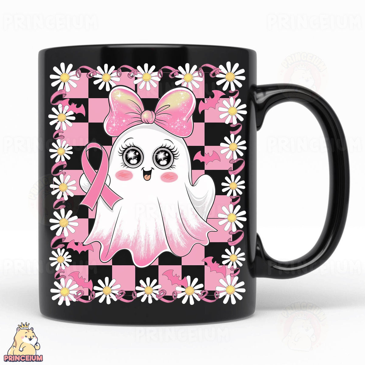 Breast Cancer Boo Ghost