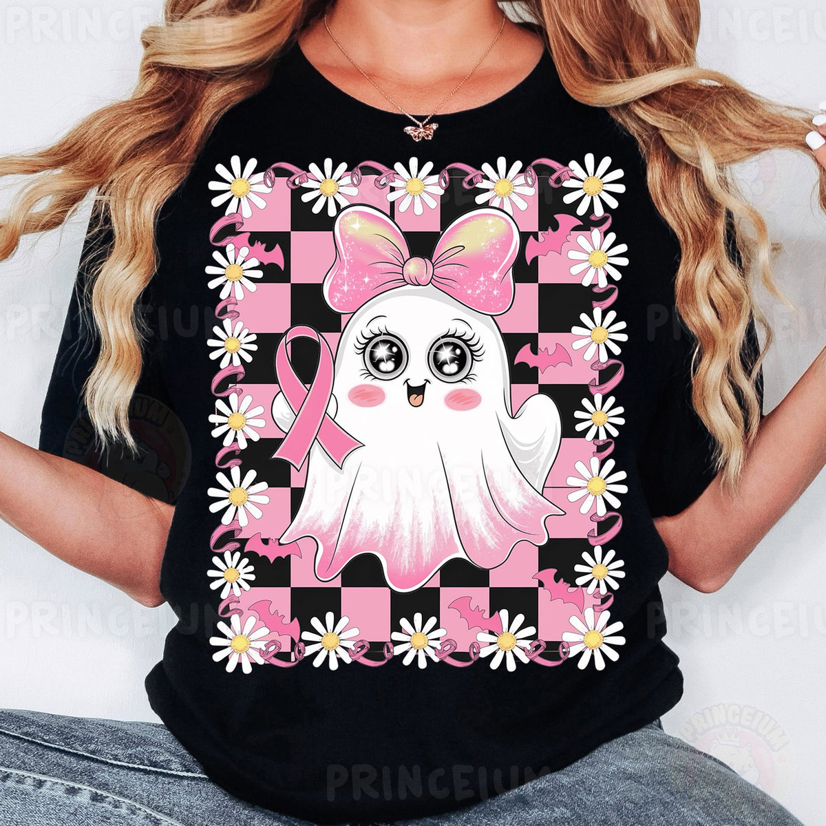 Breast Cancer Boo Ghost