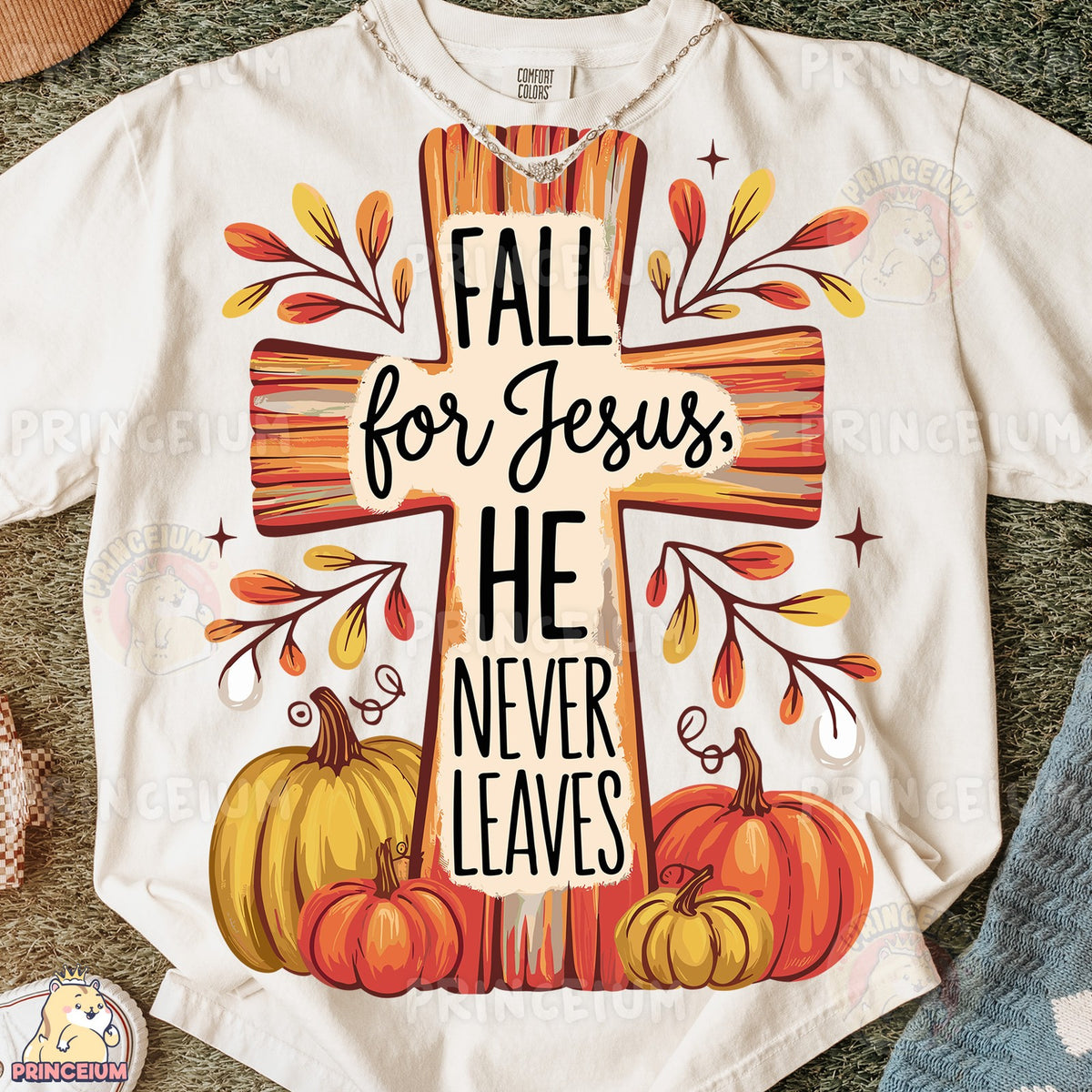 Fall for Jesus, He Never Leaves