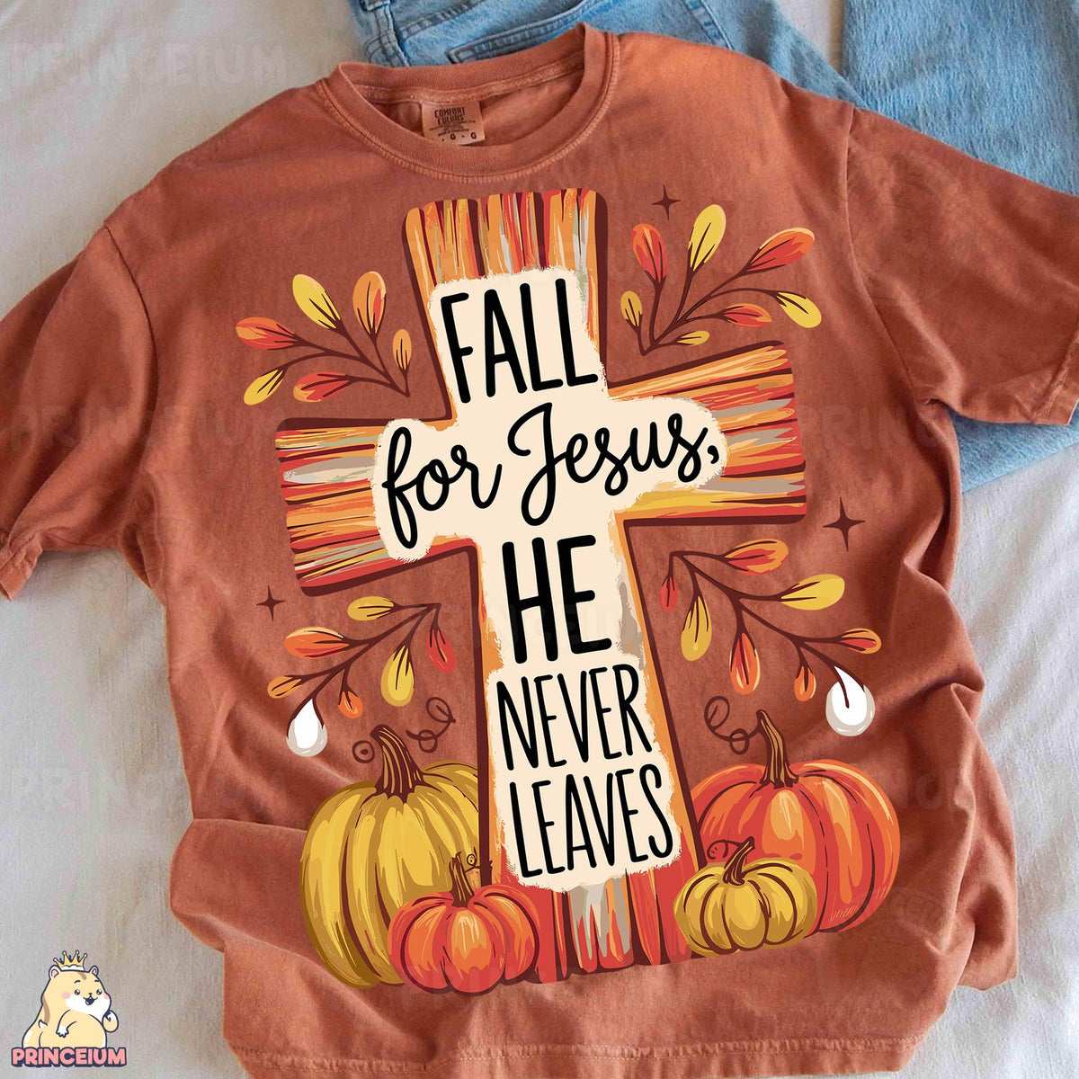 Fall for Jesus, He Never Leaves