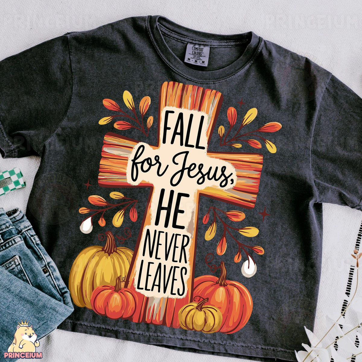 Fall for Jesus, He Never Leaves