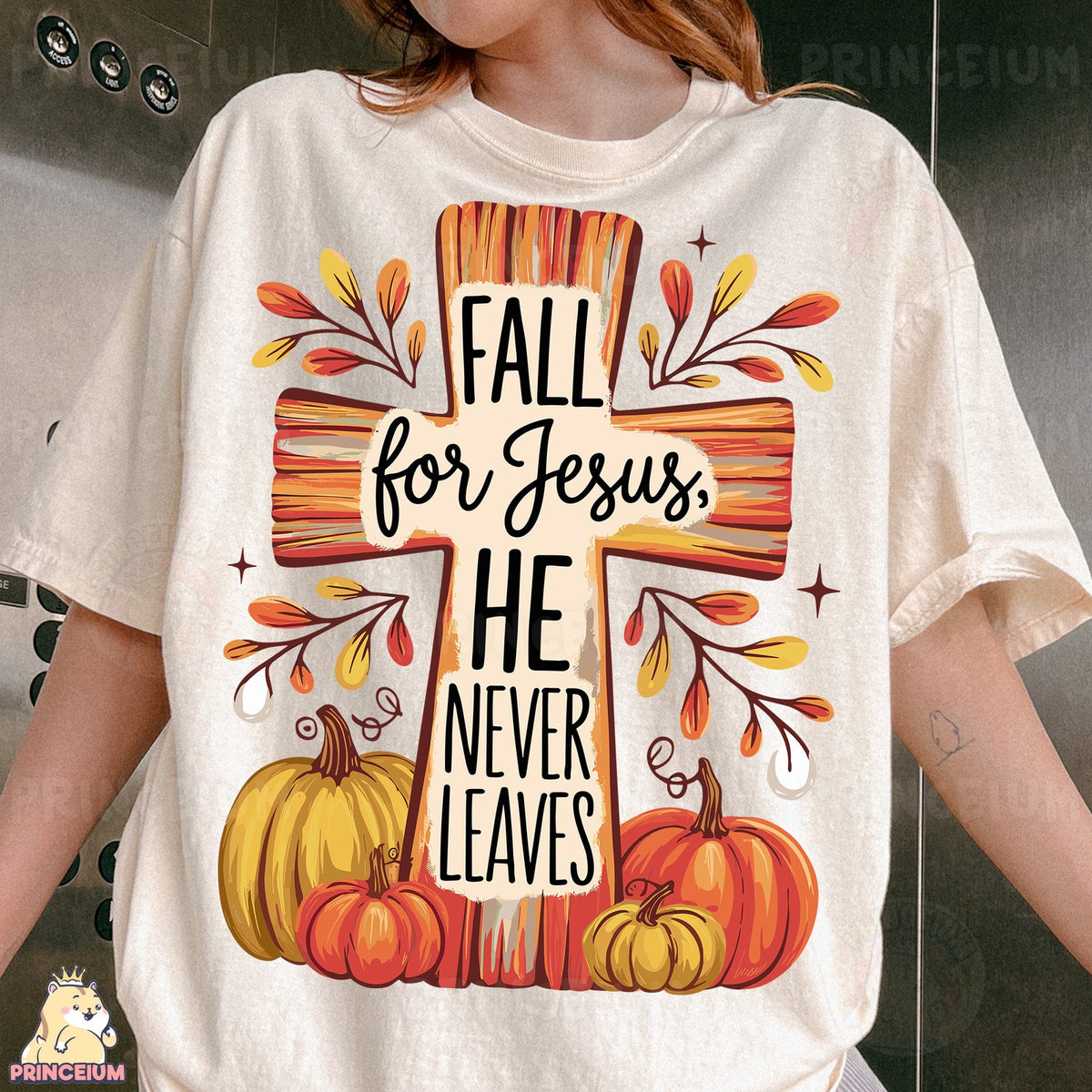 Fall for Jesus, He Never Leaves