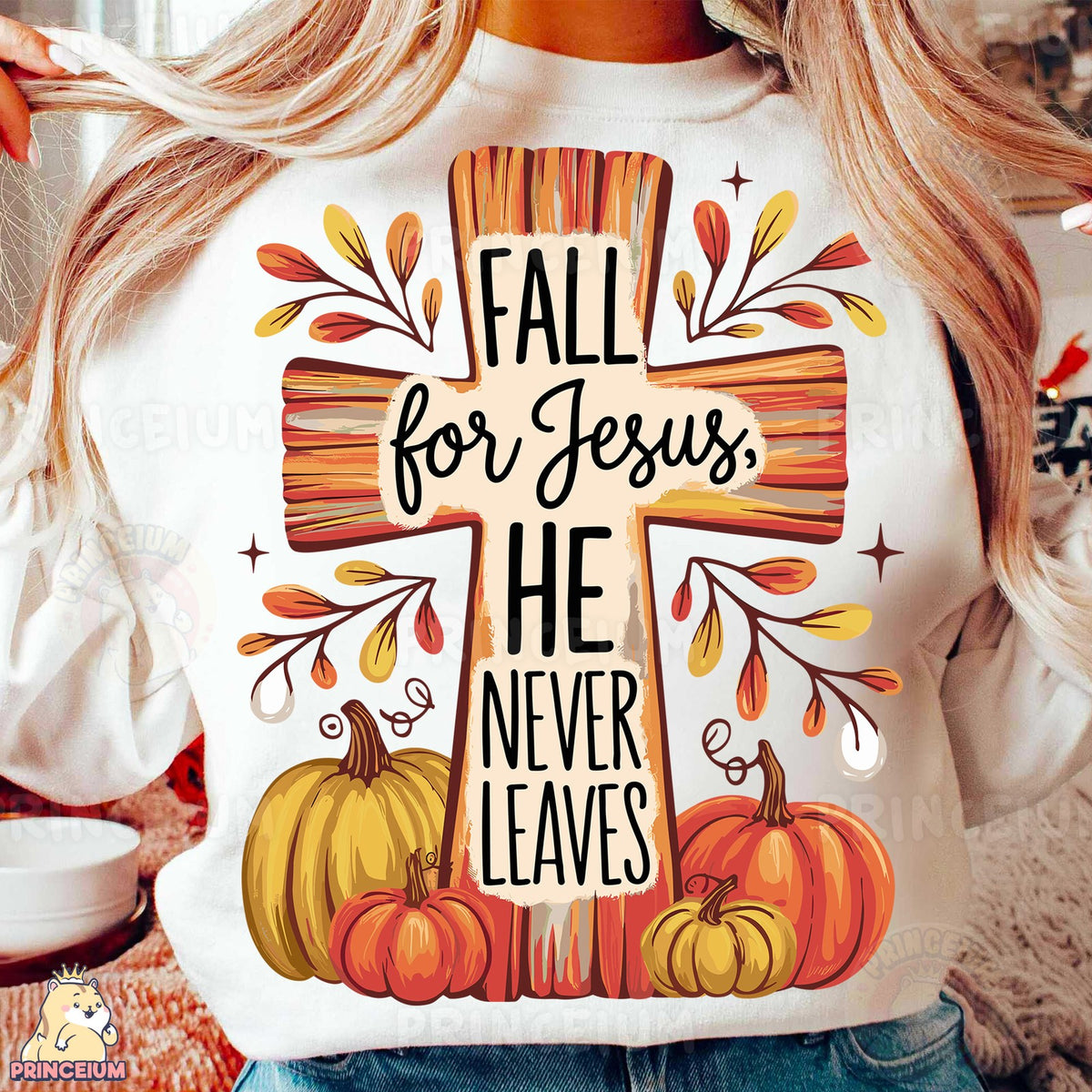 Fall for Jesus, He Never Leaves