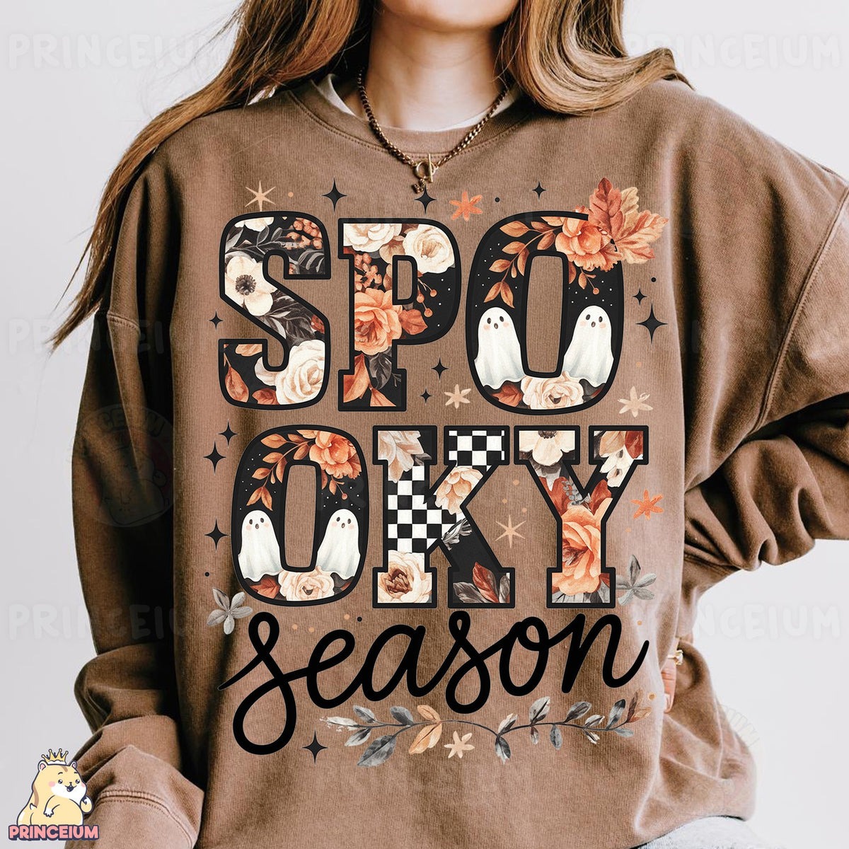 Floral Ghost Spooky Season