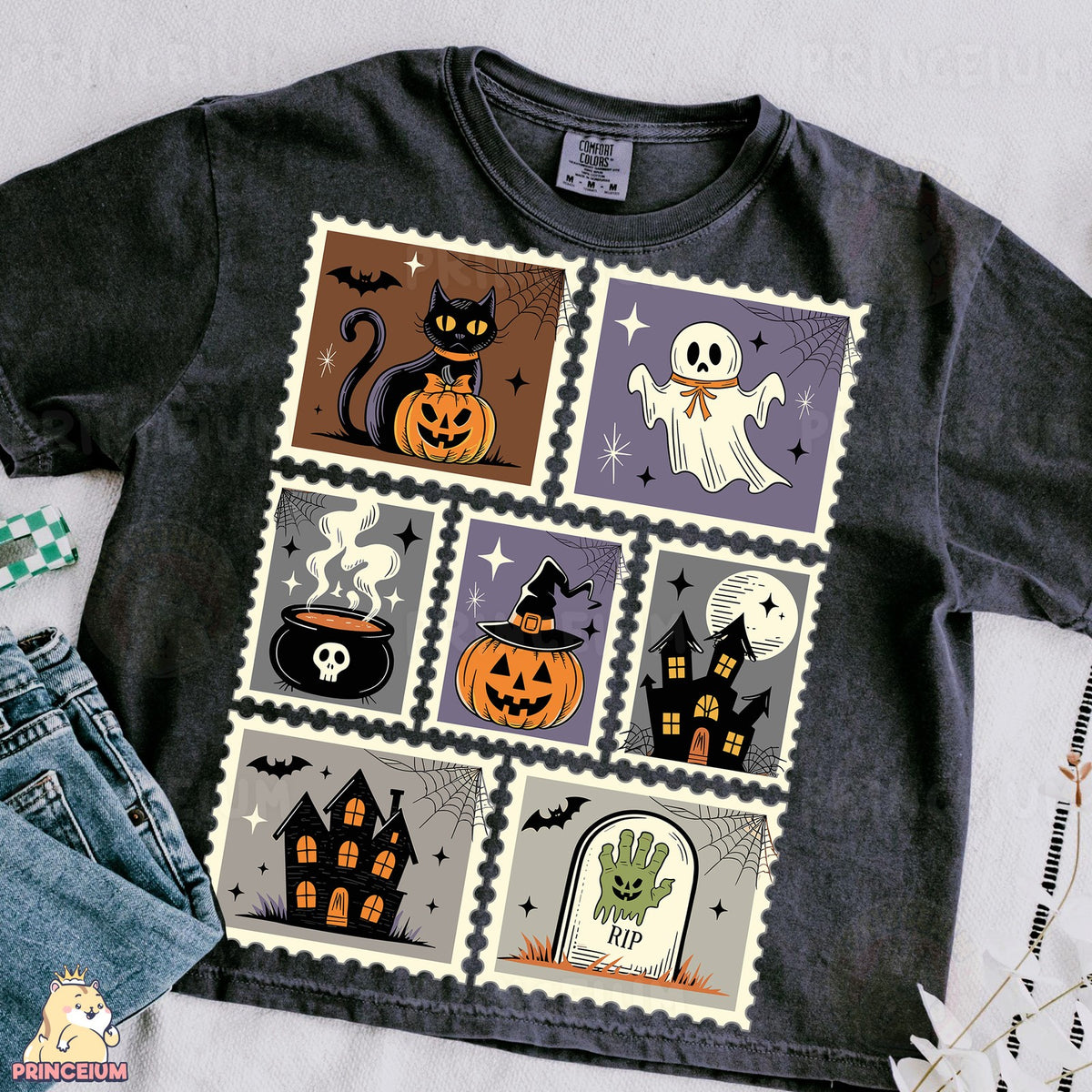 Vintage Halloween Stamps