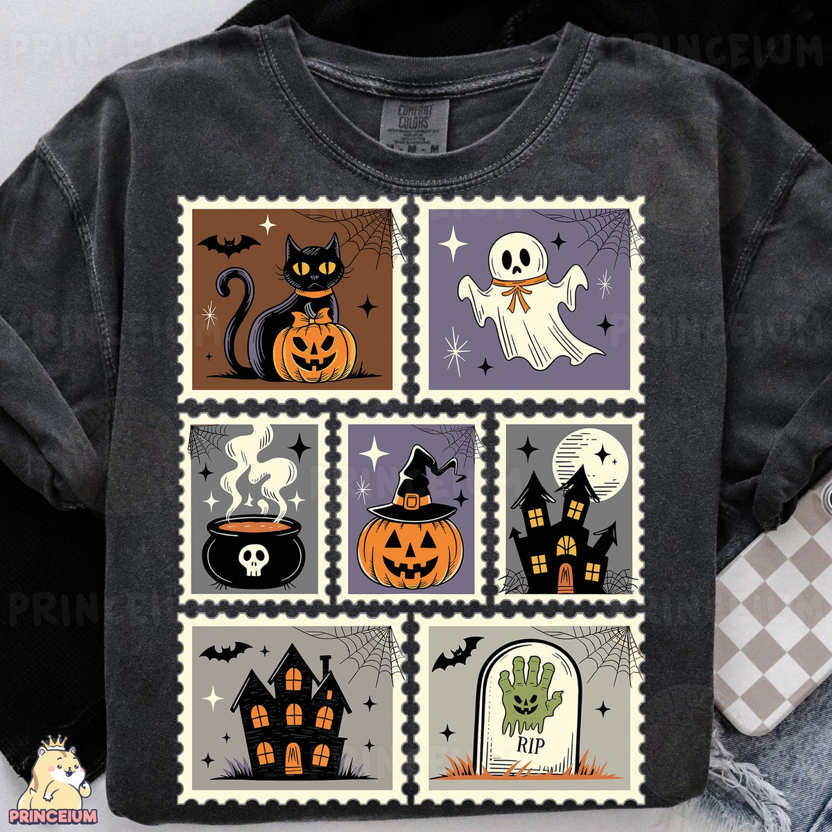 Vintage Halloween Stamps