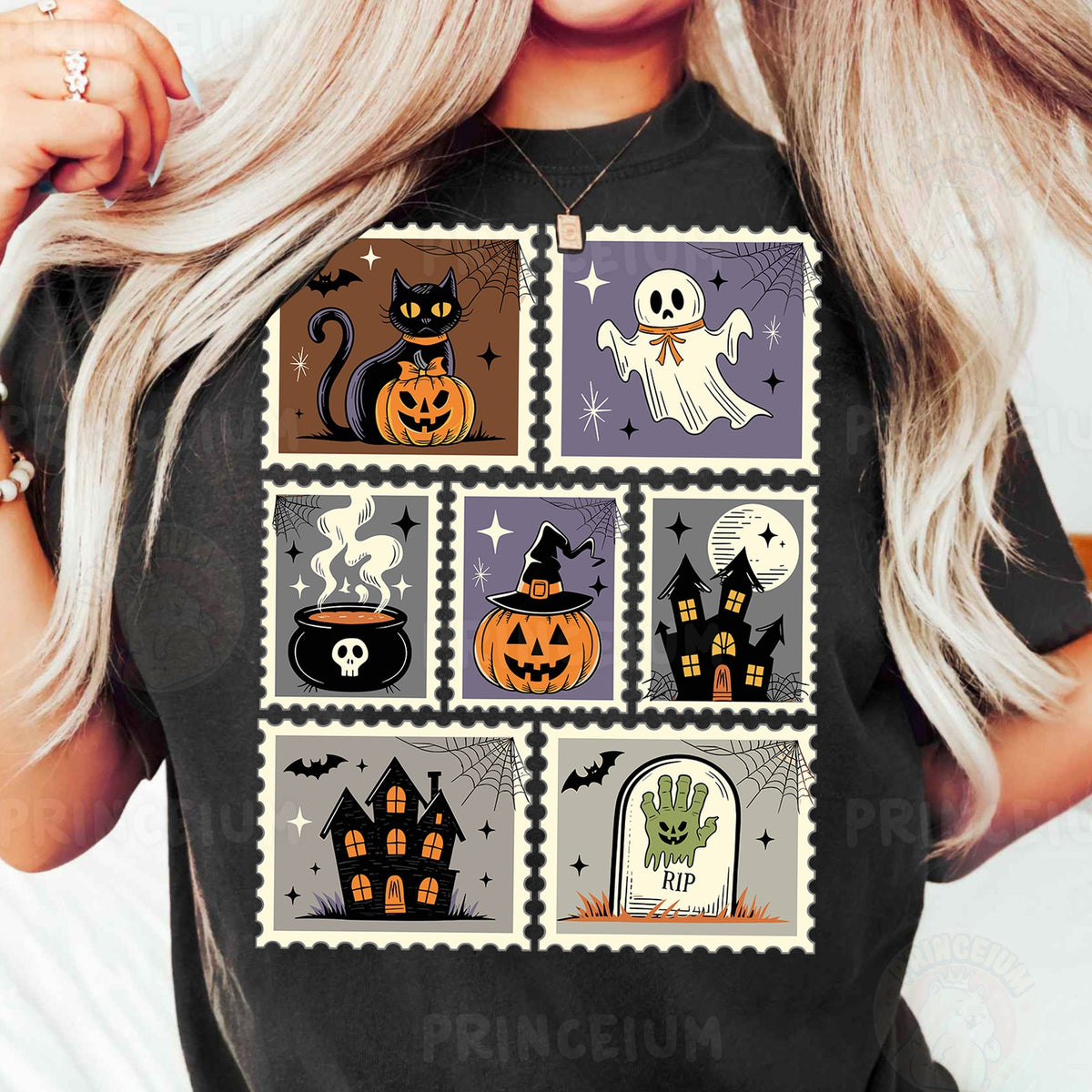 Vintage Halloween Stamps