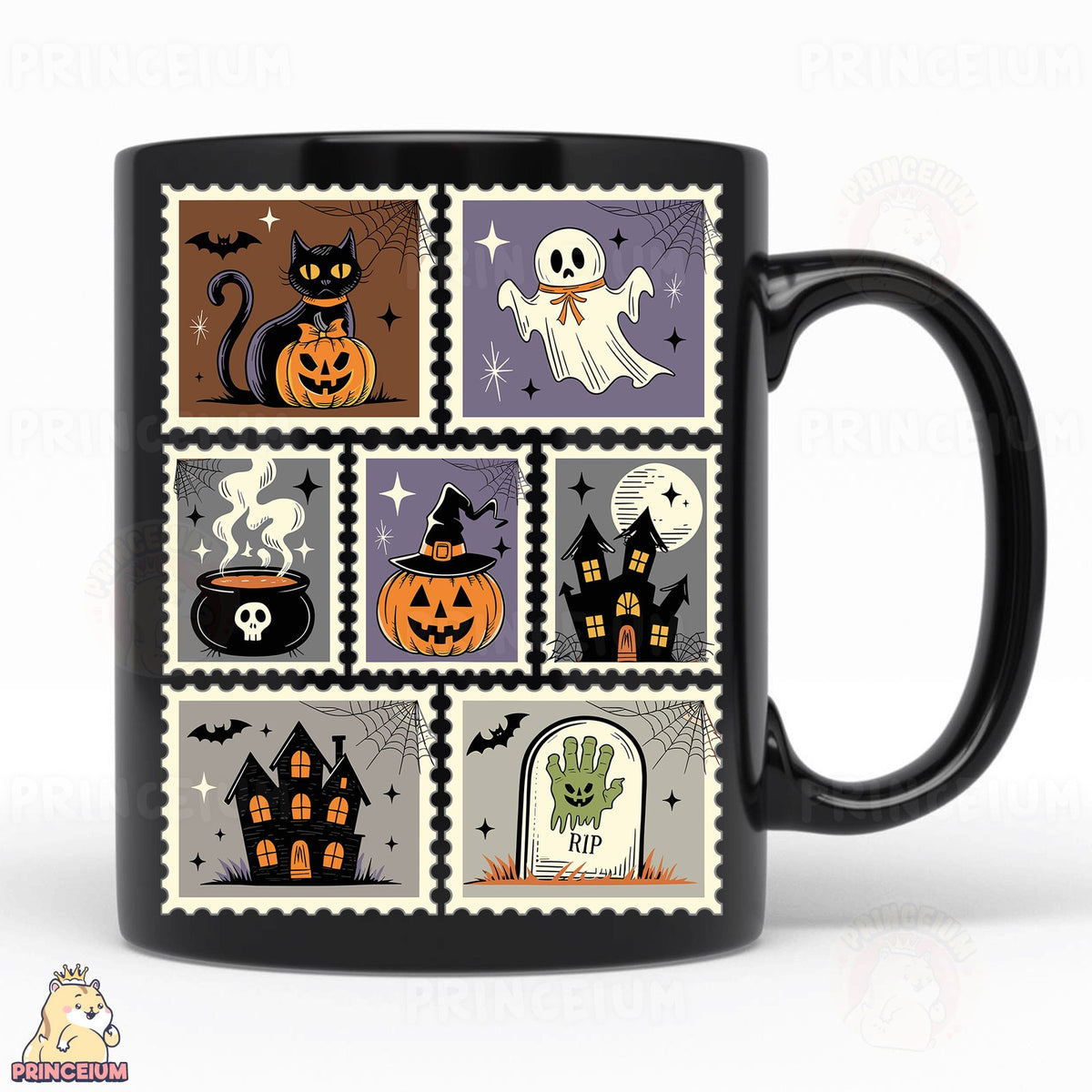 Vintage Halloween Stamps