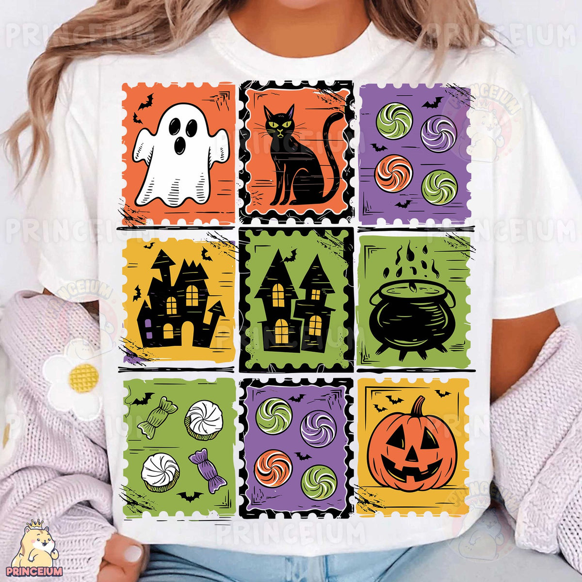 Vintage Halloween Stamps