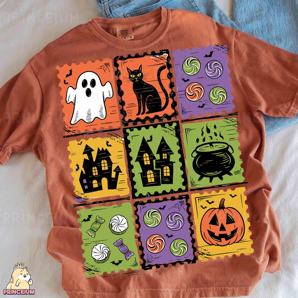 Vintage Halloween Stamps