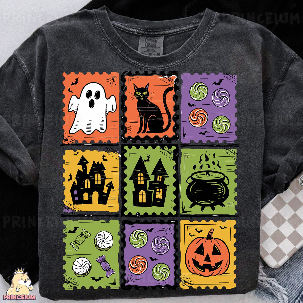 Vintage Halloween Stamps