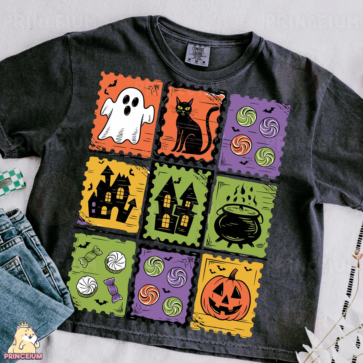 Vintage Halloween Stamps