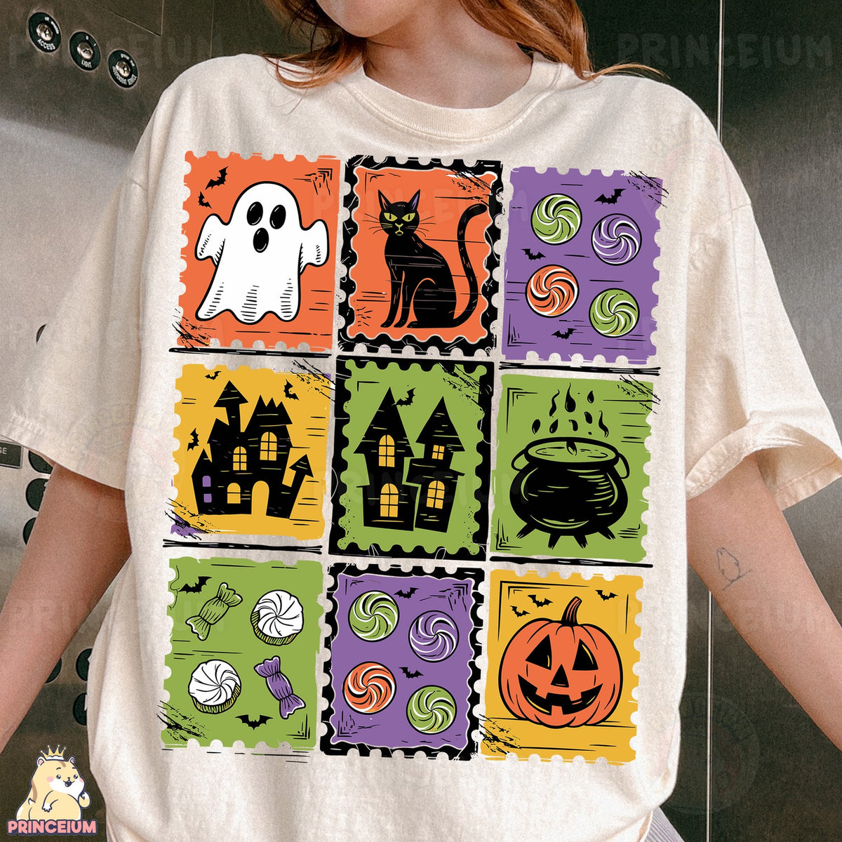 Vintage Halloween Stamps