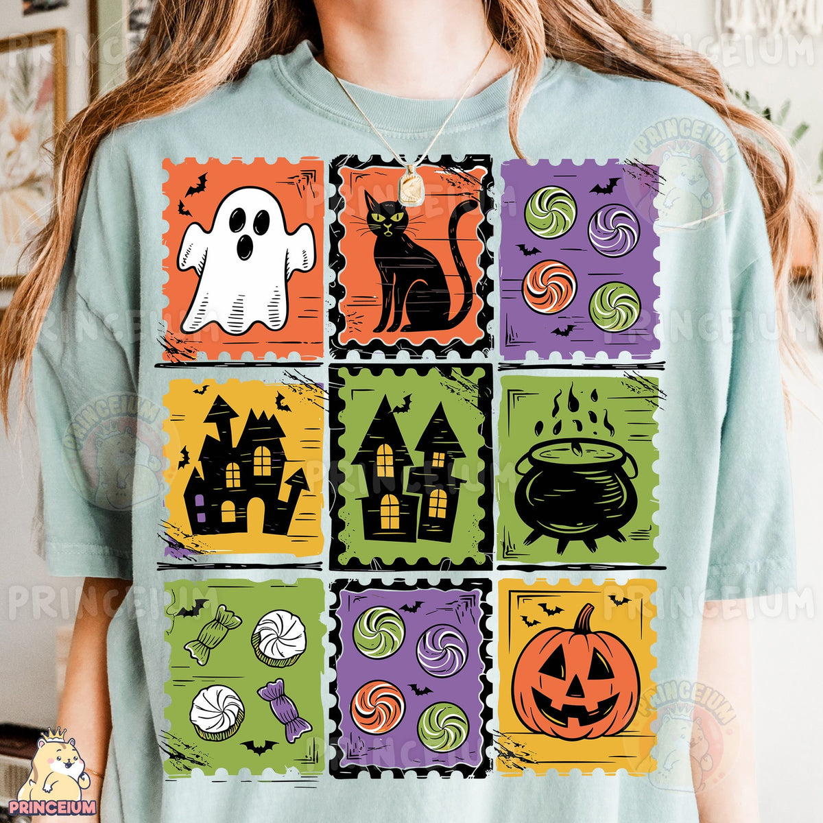Vintage Halloween Stamps