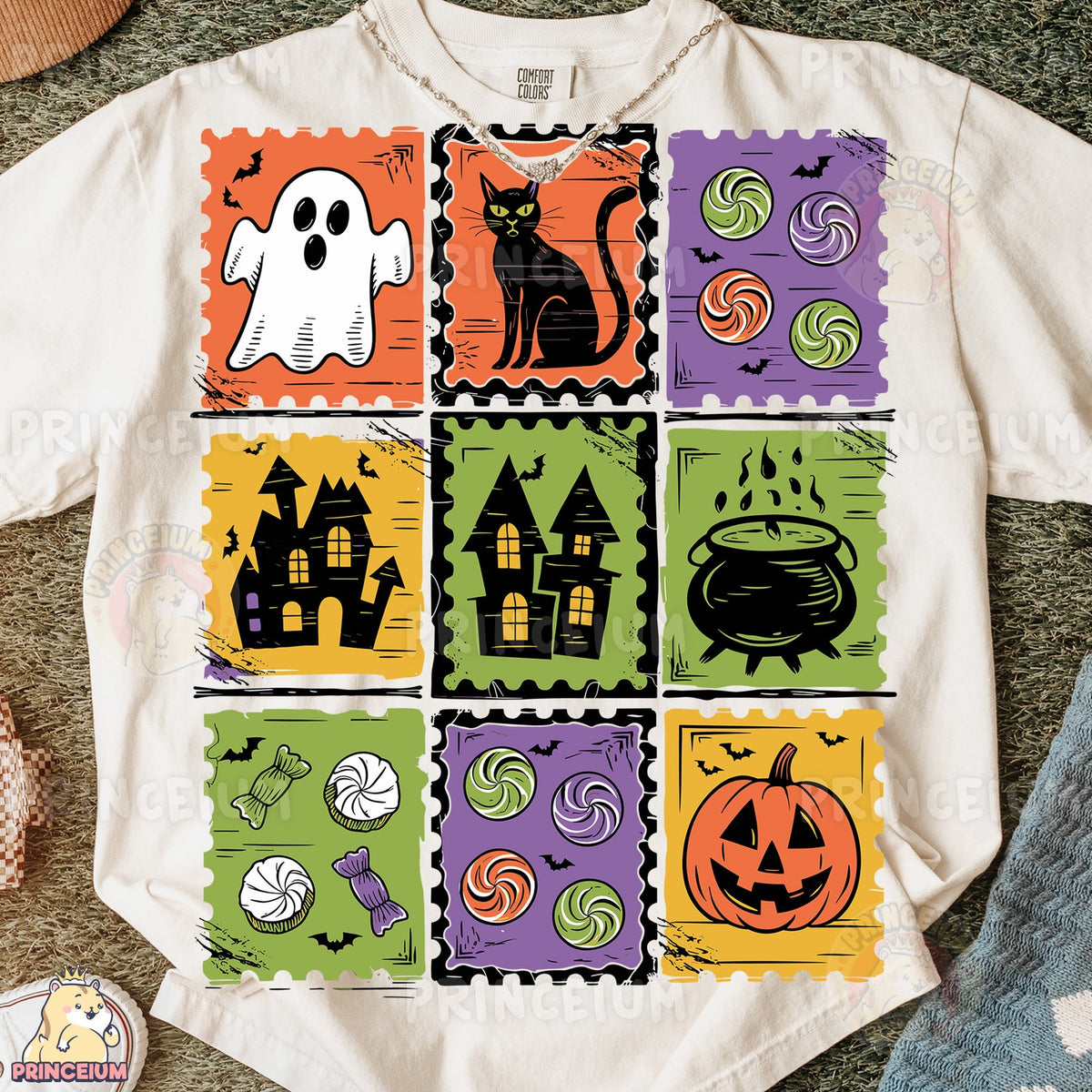 Vintage Halloween Stamps