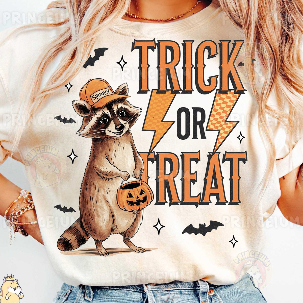 Spooky Raccoon Trick or Treat