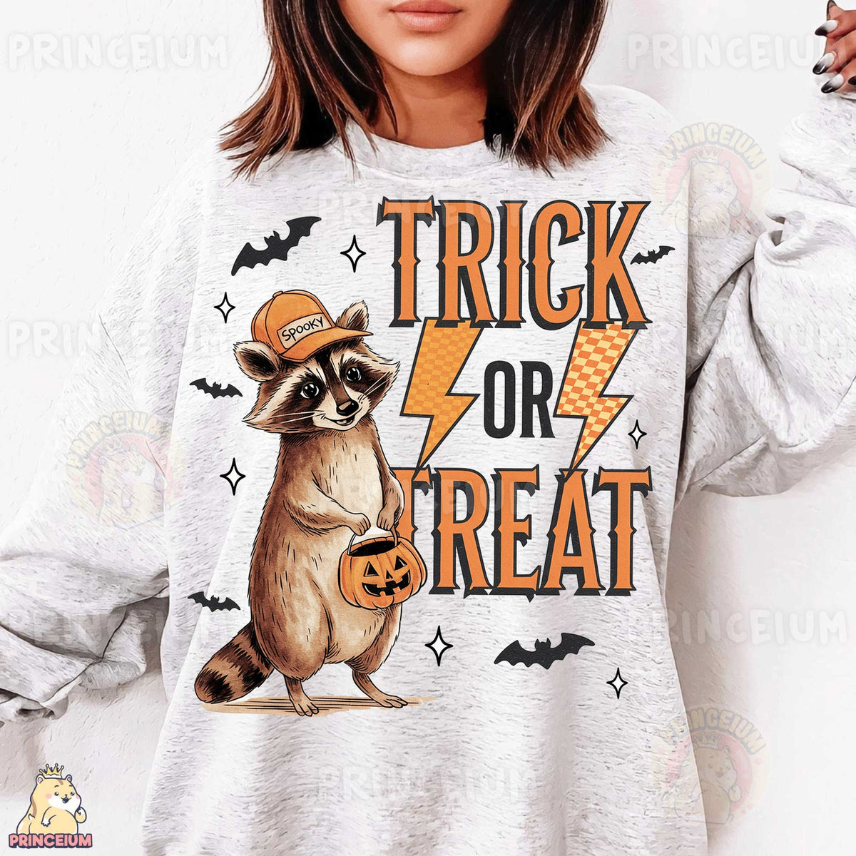 Spooky Raccoon Trick or Treat