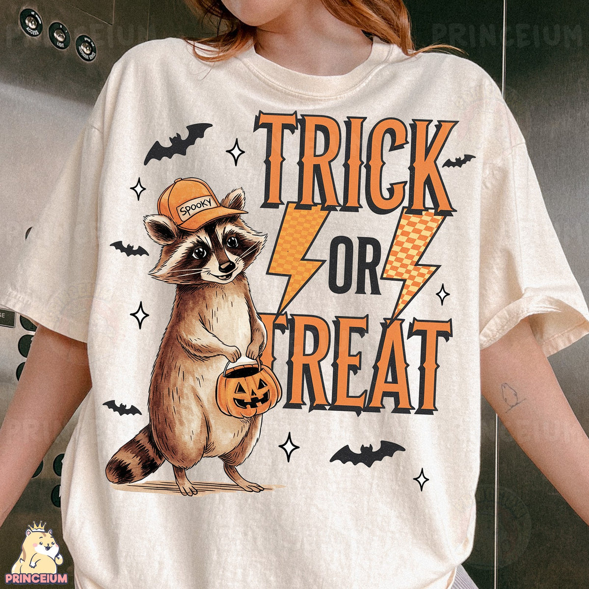Spooky Raccoon Trick or Treat