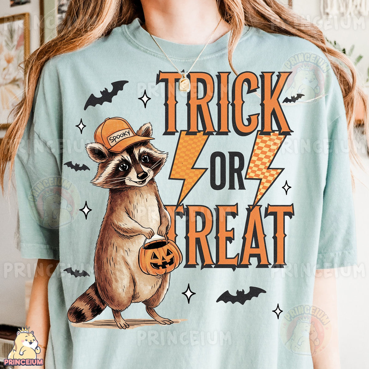 Spooky Raccoon Trick or Treat