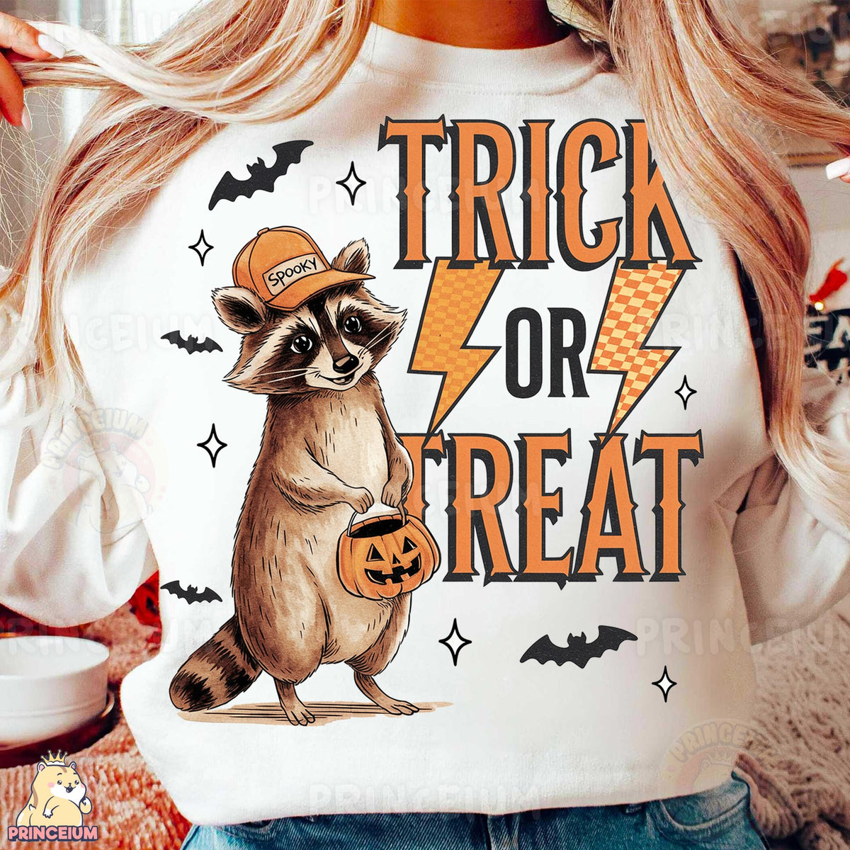 Spooky Raccoon Trick or Treat