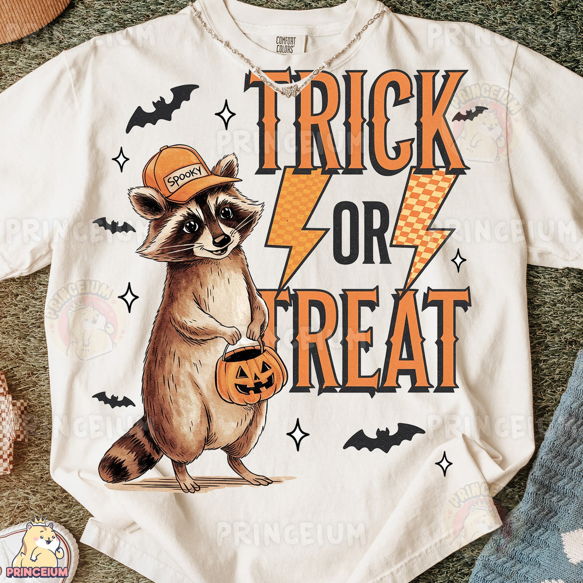 Spooky Raccoon Trick or Treat