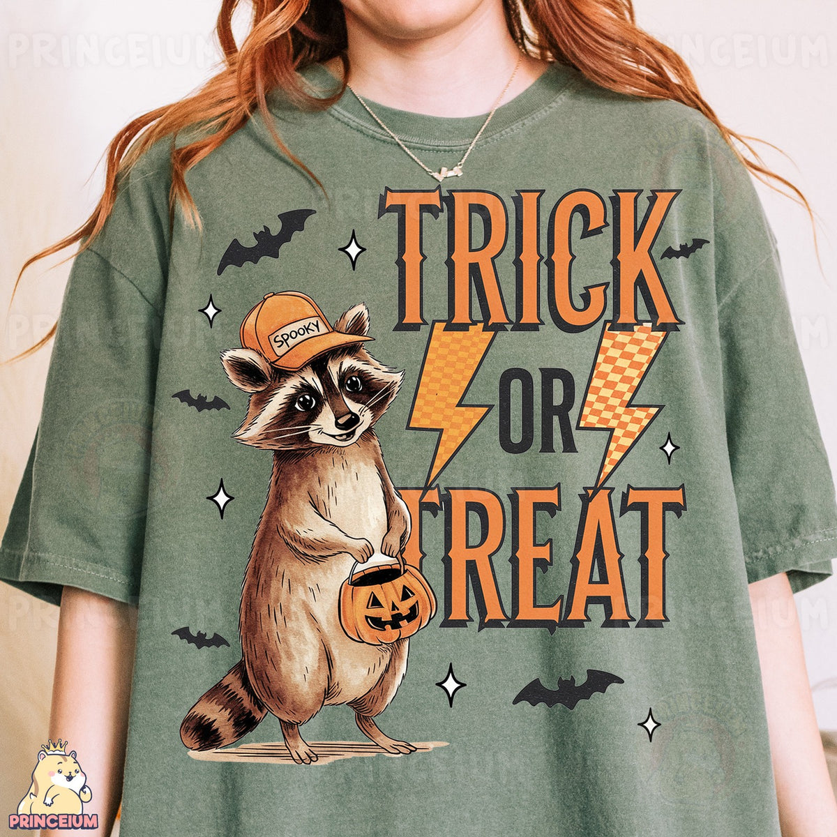 Spooky Raccoon Trick or Treat