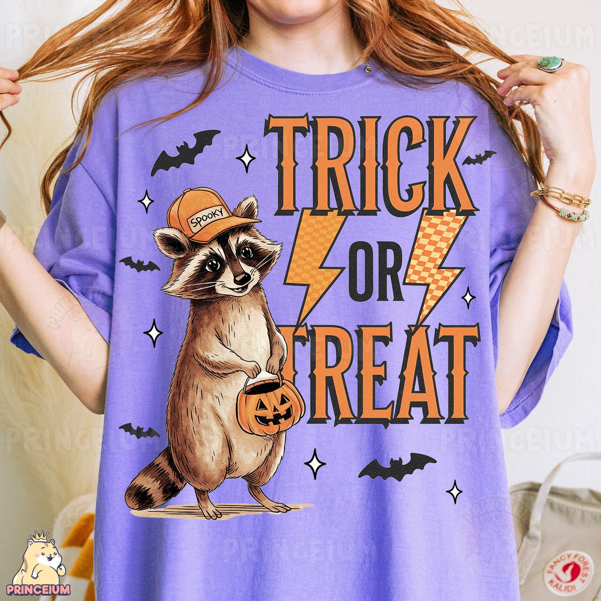 Spooky Raccoon Trick or Treat