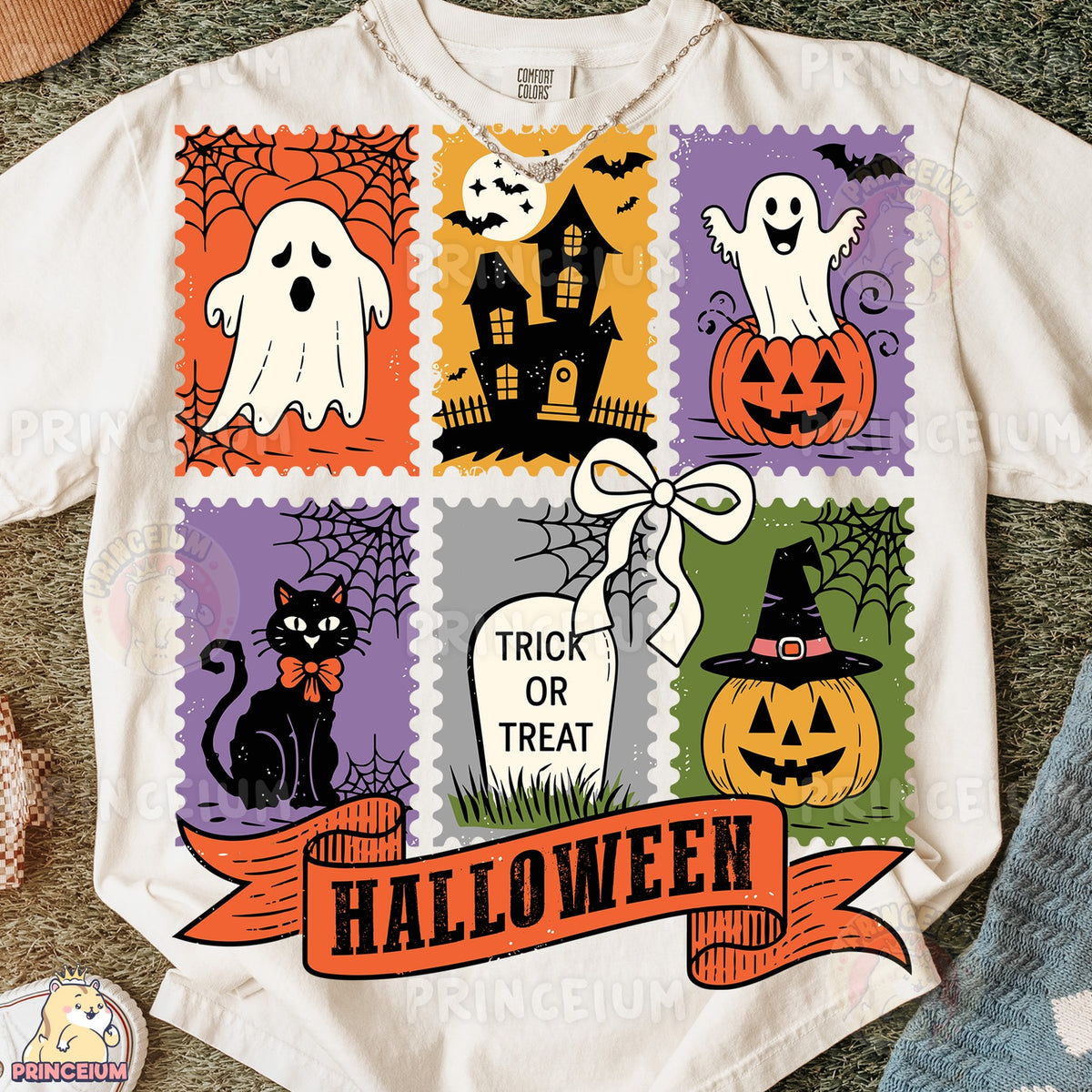 Vintage Halloween Stamps