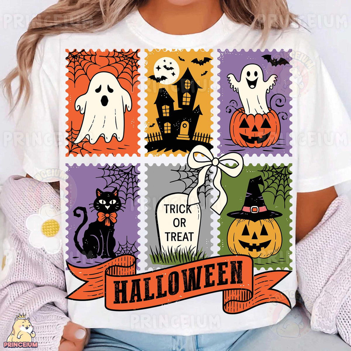 Vintage Halloween Stamps