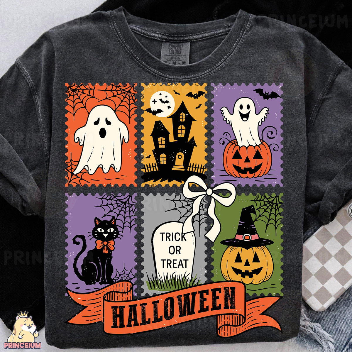 Vintage Halloween Stamps