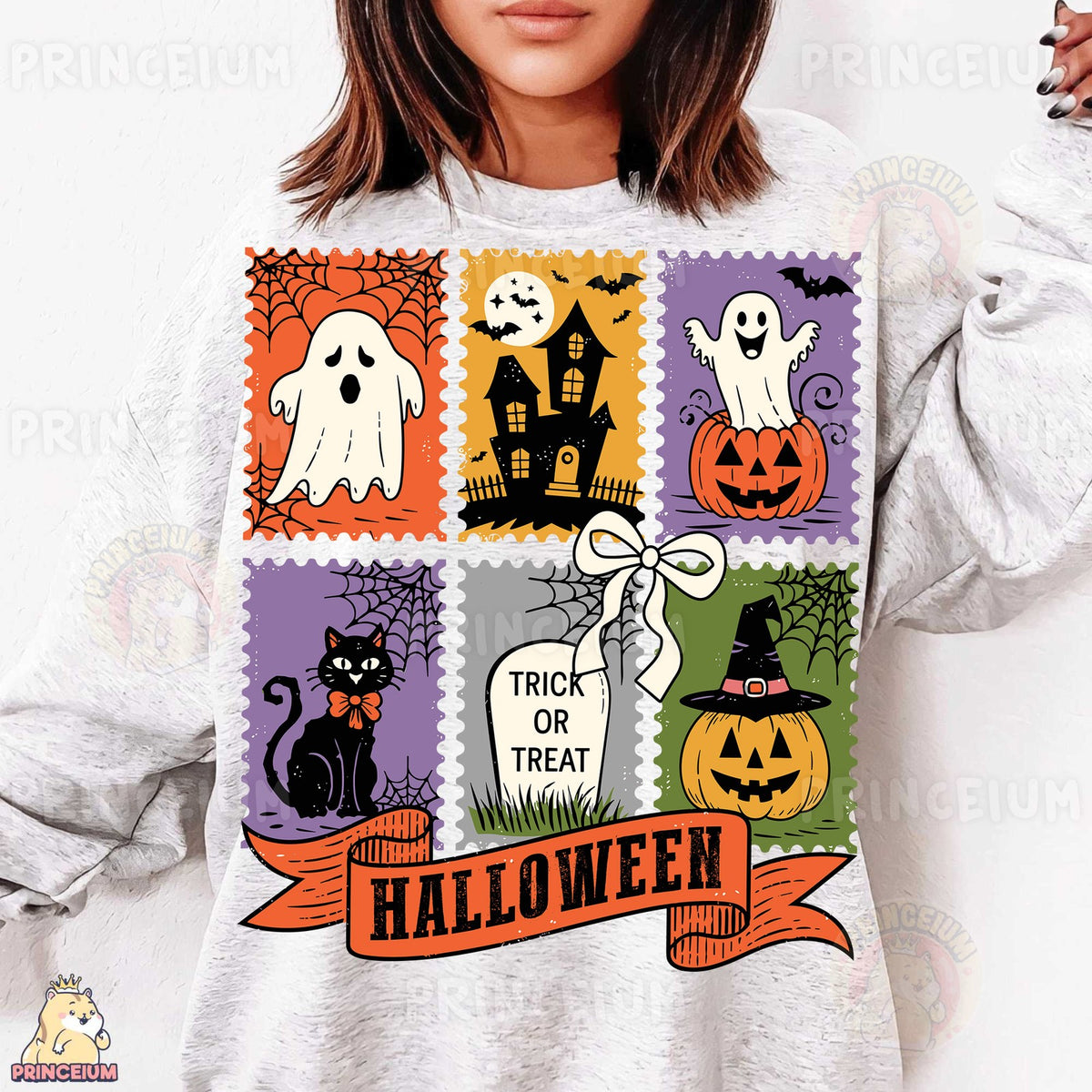 Vintage Halloween Stamps