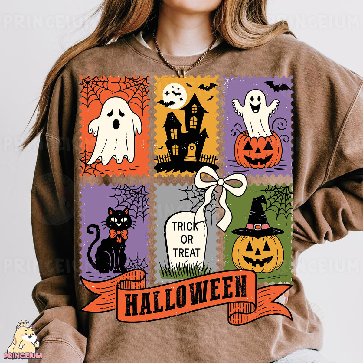 Vintage Halloween Stamps
