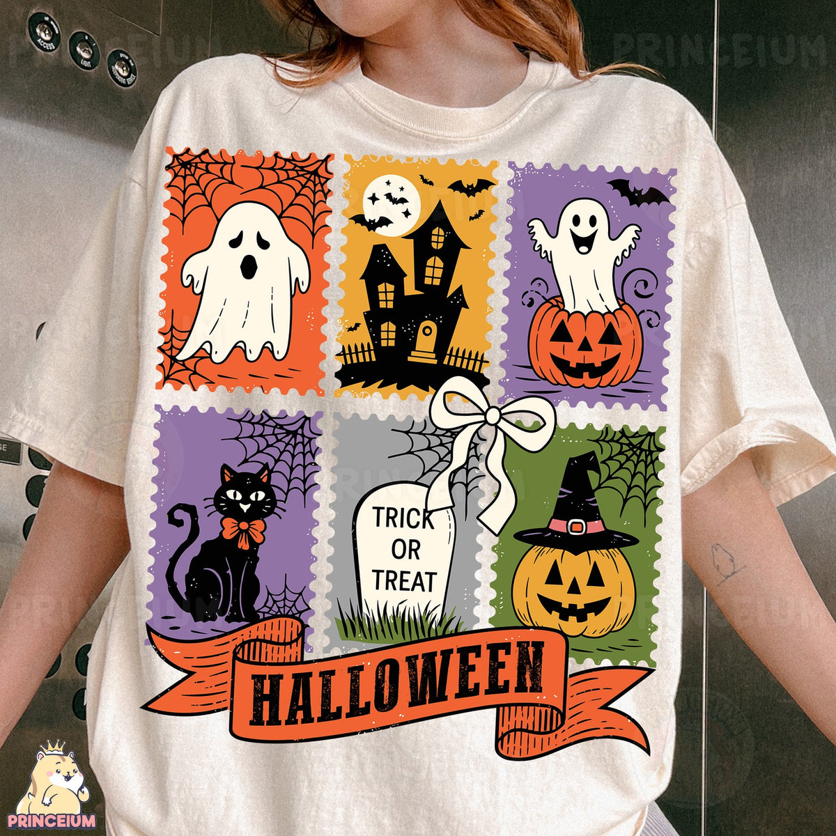 Vintage Halloween Stamps