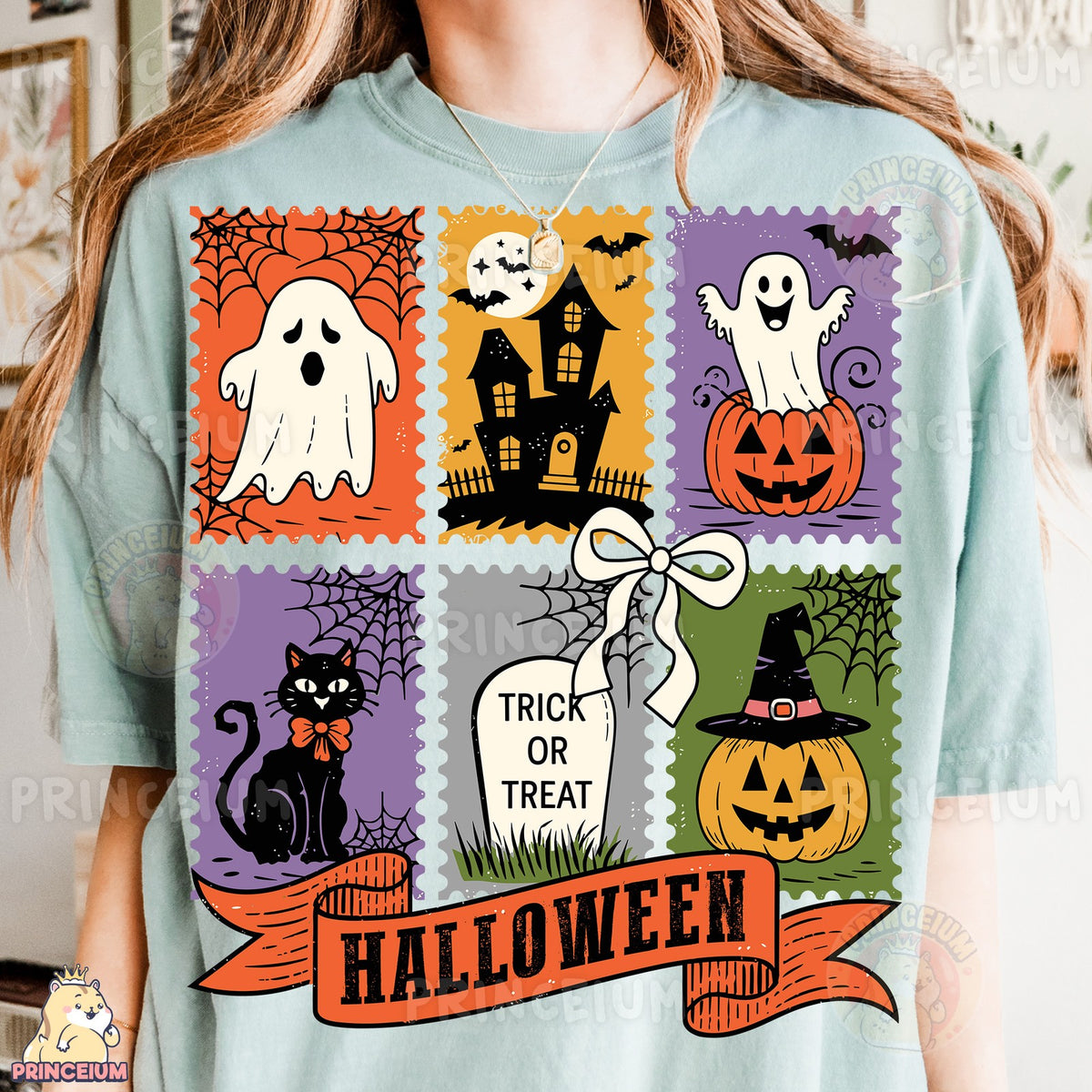 Vintage Halloween Stamps