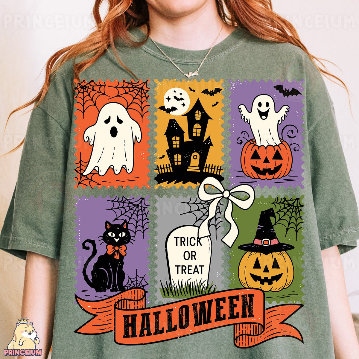 Vintage Halloween Stamps