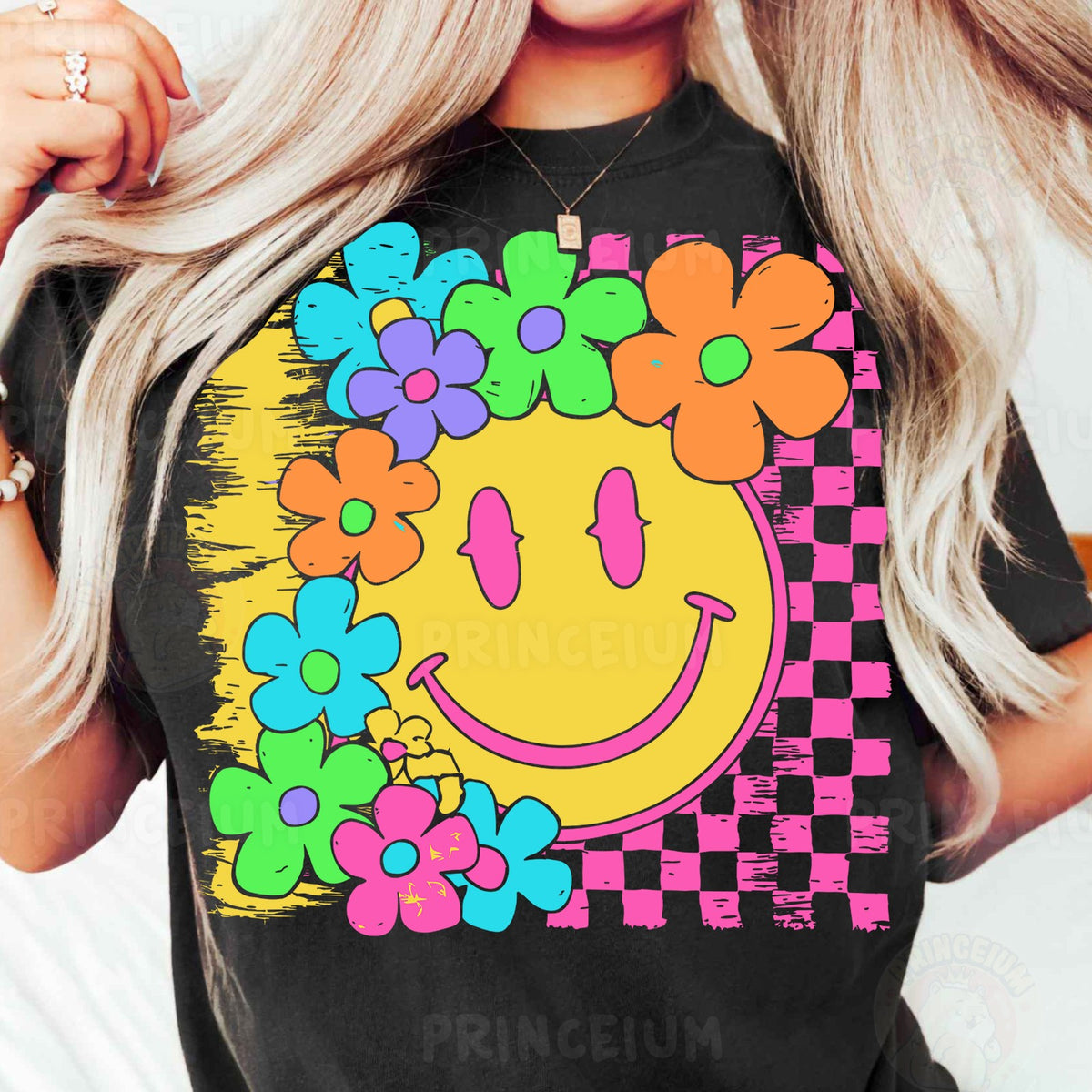 Groovy Smiley Flowers