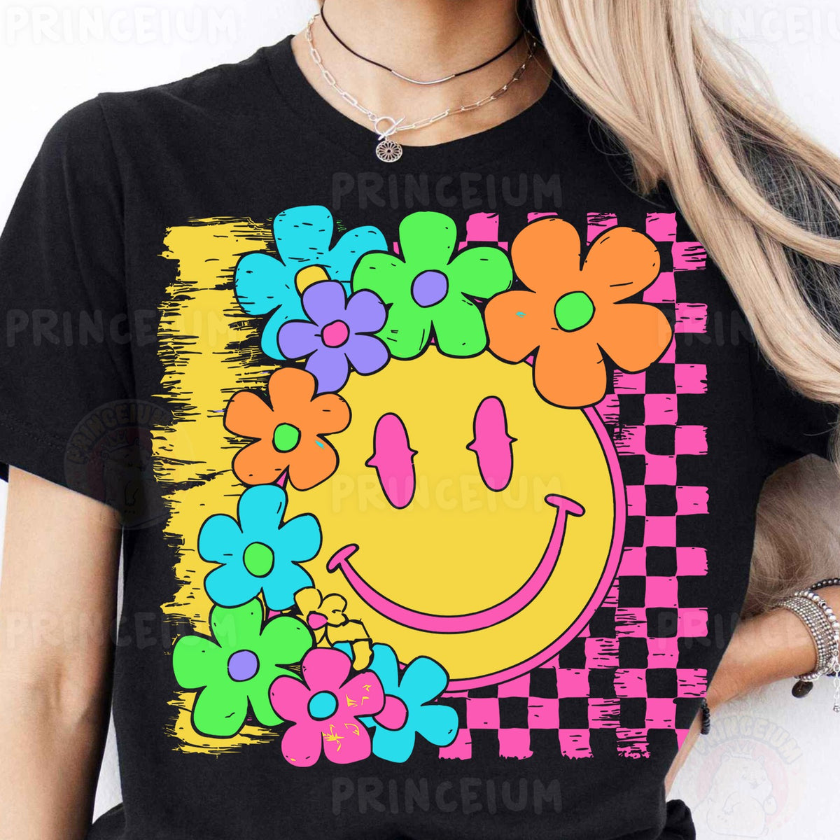 Groovy Smiley Flowers